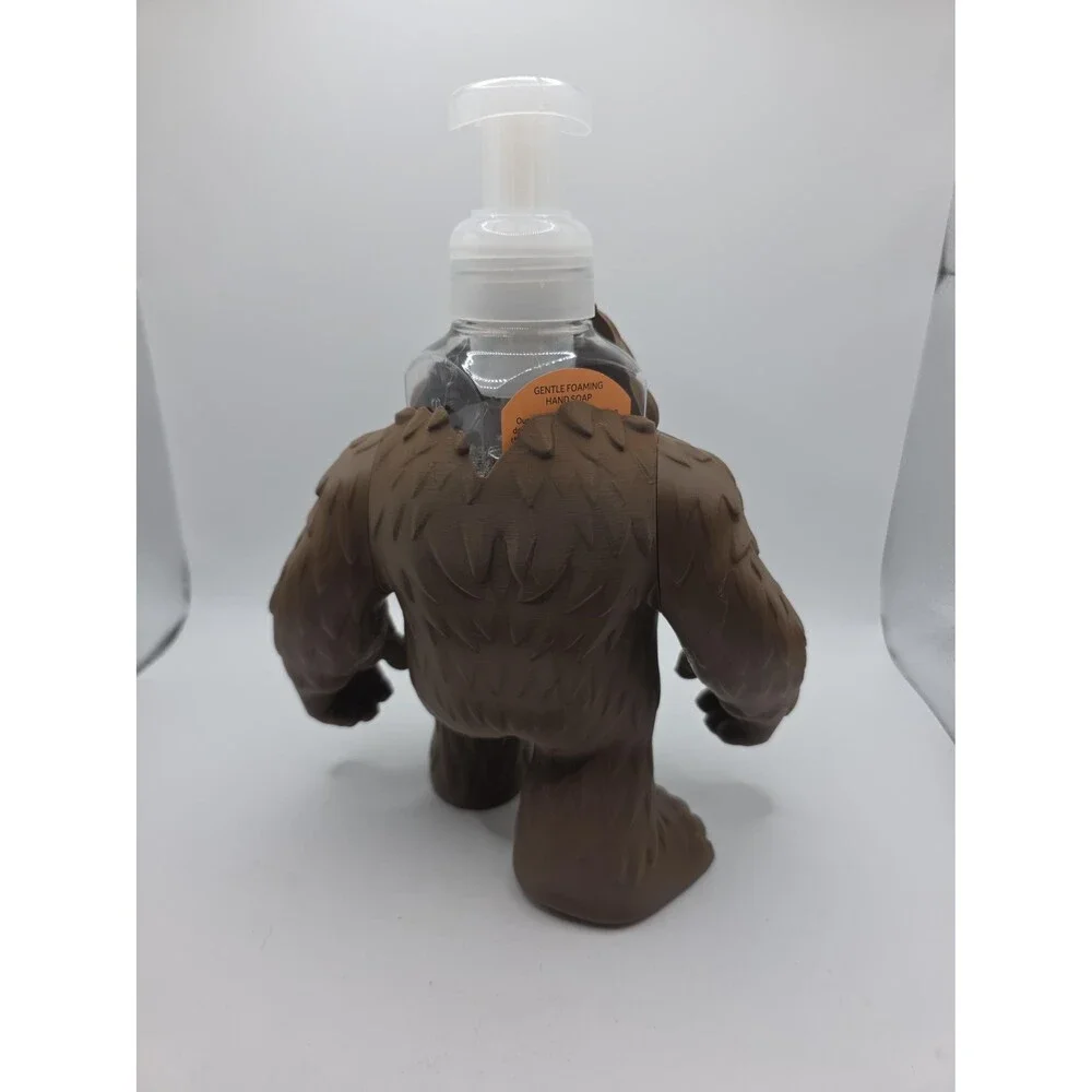 Bigfoot Soap Dispenser – Sasquatch Cryptid Bathroom Kitchen Decor